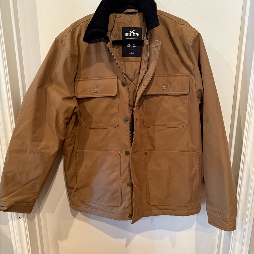 Hollister Men's Tan Field Jacket